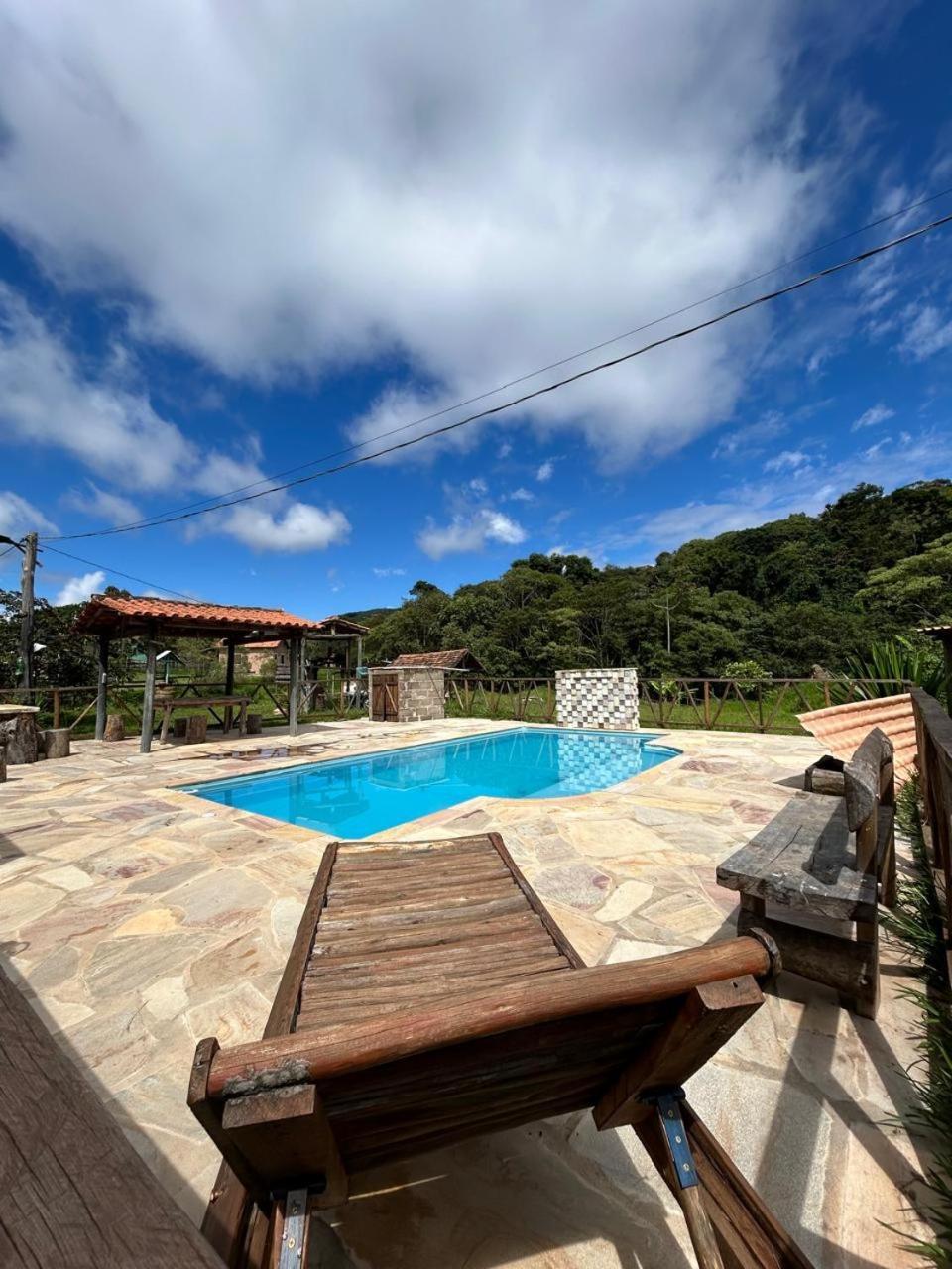 Chales E Camping Taquaral São Tomé das Letras Eksteriør billede